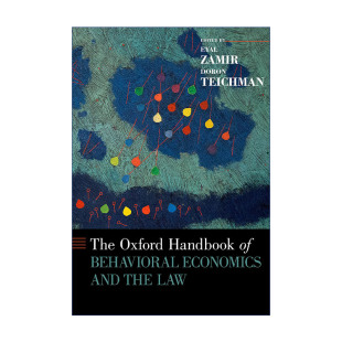 and The Handbook 英文版 书籍 英文原版 精装 Behavioral Oxford Law the Economics 进口英语原版 牛津行为经济学与法律手册