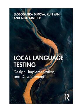 英文原版 Local Language Testing 本地语言测试 设计 实施与开发 ILTA语言测试著作奖 英文版 进口英语原版书籍