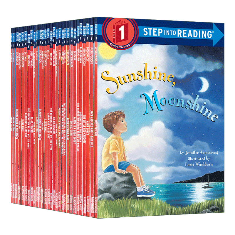 美国企鹅兰登经典分级读物一阶段29册 Step into Reading 1英文原版绘本小学儿童幼儿英语启蒙书籍