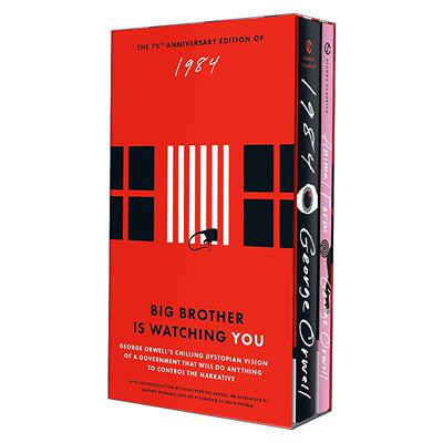 英文原版 George Orwell 2-Book Boxed Set 1984 and Animal Farm 乔治·奥威尔两册经典盒装套装 75周年 英文版进口英语原版书籍
