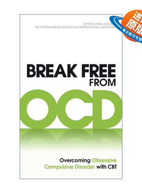 英文原版 Break Free from OCD 摆脱强迫症 通过CBT来克服强迫症 英文版 进口英语原版书籍