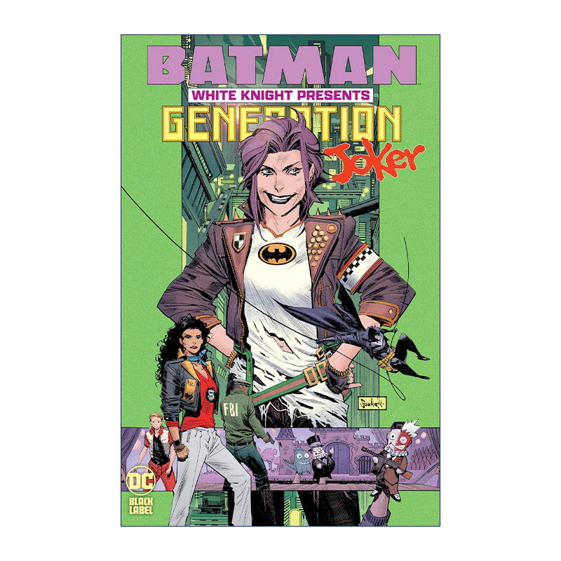 英文原版 Batman White Knight Presents Generation Joker 蝙蝠侠 白骑士 一代小丑 DC漫画 精装 进口英语原版书籍