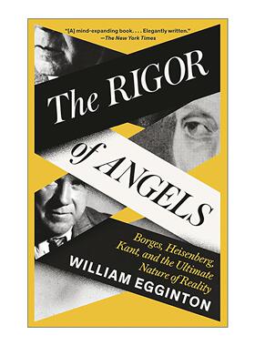 英文原版 The Rigor of Angels 天使的严谨 博尔赫斯 海森堡 康德与现实的本质 哲学 传记 William Egginton 进口英语原版书籍