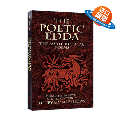 英文原版 The Poetic Edda The Mythological Poems 诗体埃达 老埃达 北欧传说及神话诗歌 Henry Adams Bellows 进口英语原版书籍