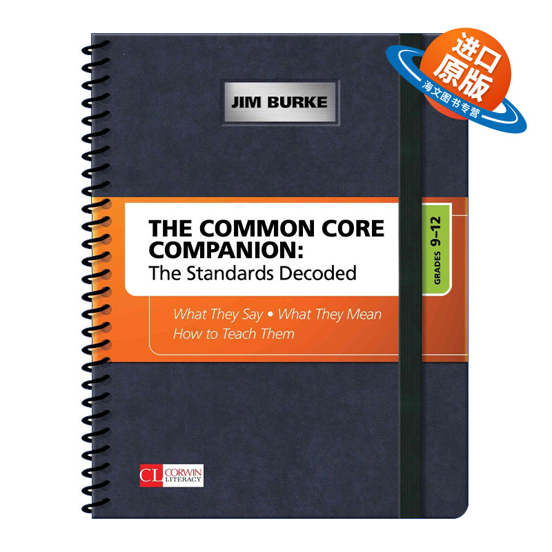 英文原版 The Common Core Companion: The Standards Decoded  Grades 6-8 共同核心标准 教学标准解读指南 6-8年级阶段 进口书