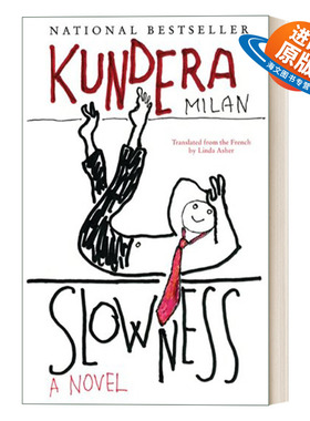 英文原版小说 Slowness 缓慢 米兰 昆德拉 英文版 进口英语原版书籍