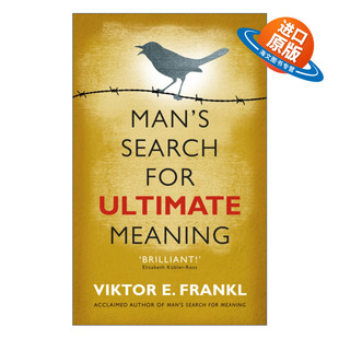 英文原版 Man's Search for Ultimate Meaning 活出生命的终极意义 维克多·E.弗兰克尔 英文版 进口英语原版书籍