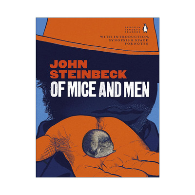 英文原版 Of Mice and Men 人鼠之间 约翰·斯坦贝克 学生阅读版带引言及注释 英文版 进口英语原版书籍