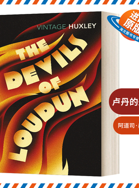 英文原版 The Devils Of Loudun 卢丹的恶魔 法国神父“附魔”案 阿道司·赫胥黎 英文版 进口英语原版书籍