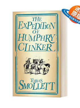 英文原版 The Expedition of Humphry Clinker 汉弗莱·克林克历险记 斯摩莱特 Alma经典文学 英文版 进口英语原版书籍
