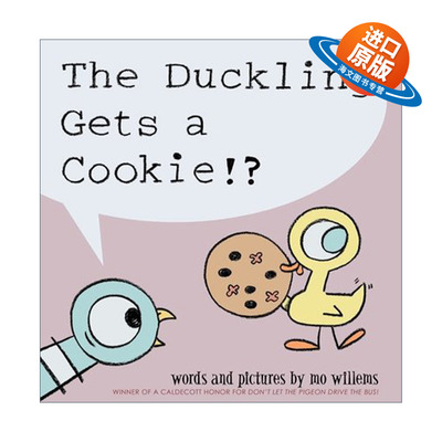 英文原版 The Duckling Gets a Cookie 小鸭子捡到一块饼干 别让鸽子开巴士系列 Mo Willems 精装绘本 英文版 进口英语原版书籍