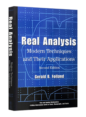 英文原版 Real Analysis 实分析 精装第2版 美国华盛顿大学教授Gerald Folland 英文版 进口英语原版书籍