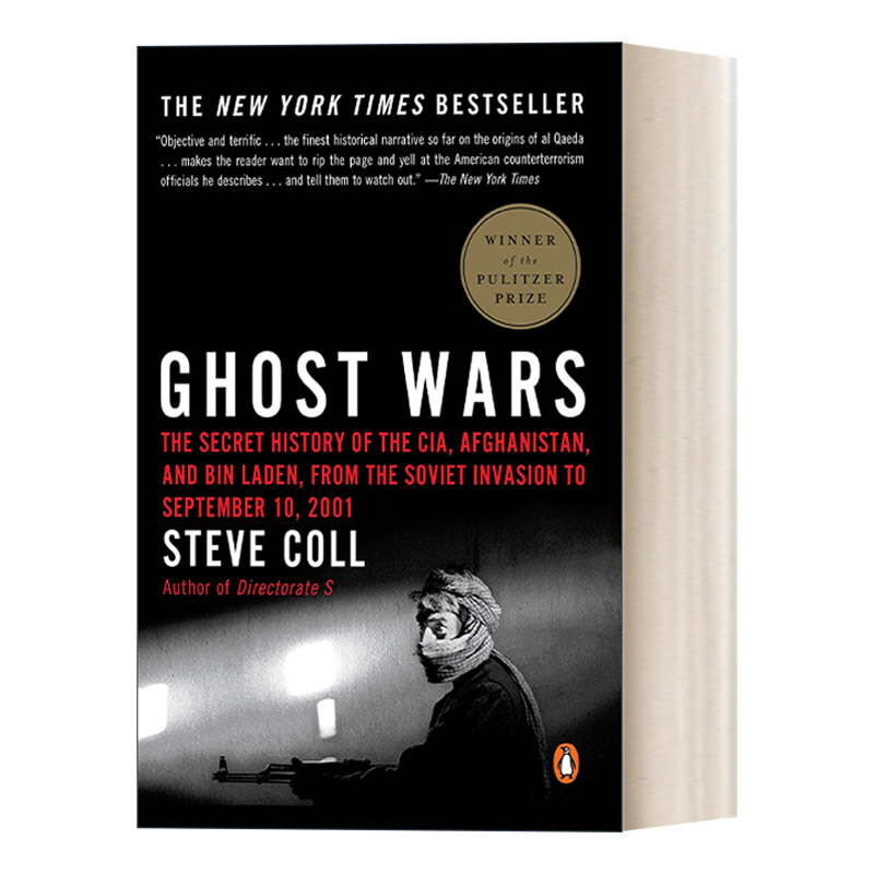 英文原版 Ghost Wars 幽灵战争 普利策奖 Steve Coll 豆瓣推荐 英文版 进口英语原版书籍