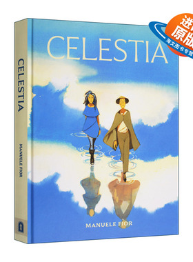 英文原版 Celestia 天空岛 科幻图像小说 欧洲漫画 Manuele Fior插画 精装 英文版 进口英语原版书籍