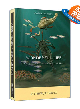 英文原版 Wonderful Life 奇妙的生命 布尔吉斯页岩中的生命故事 Stephen Jay Gould 英文版 进口英语原版书籍