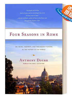 英文原版 Four Seasons in Rome 罗马四季 安东尼·多尔 Anthony Doer 英文版 进口英语原版书籍