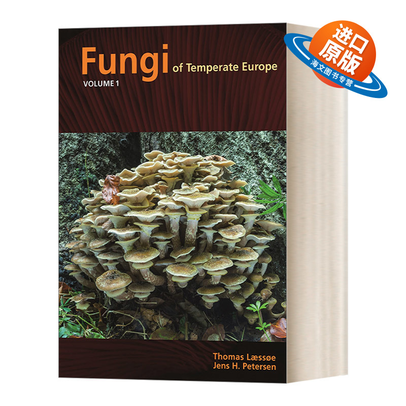 英文原版 Fungi of Temperate Europe 欧洲温带真菌 真菌学 蘑菇百科全书 Thomas Laessoe & Jens H. Petersen 英文版 进口书籍