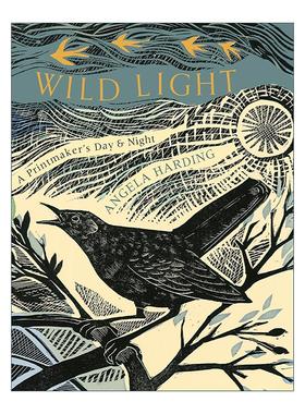 英文原版 Wild Light 狂野之光 版画家的昼与夜 艺术插画设定集精装 Angela Harding 英文版 进口英语原版书籍