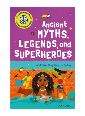 英文原版 Very Short Introductions for Curious Young Minds Ancient Myths Legends and Superheroes 古代神话 传说和超级英雄