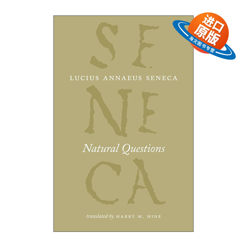 英文原版 Natural Questions The Complete Works of Lucius Annaeus Seneca 自然问题 芝加哥大学塞涅卡系列 哲学 进口英语书籍