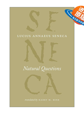 英文原版 Natural Questions The Complete Works of Lucius Annaeus Seneca 自然问题 芝加哥大学塞涅卡系列 哲学 进口英语书籍