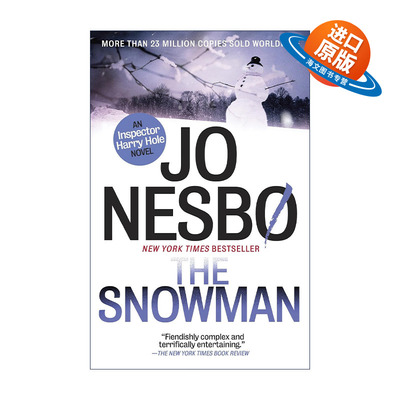 英文原版 The Snowman Harry Hole 07 雪人 哈利·霍勒警探系列07 北欧犯罪小说大师Jo Nesbo 英文版 进口英语原版书籍