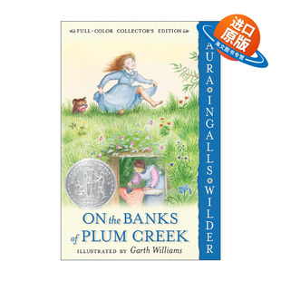 Banks 书籍 进口英语原版 全彩插图版 the Little Plum 英文版 英文原版 Creek House小木屋系列4 梅溪河岸