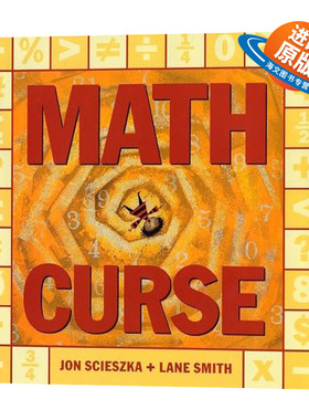 英文原版 精装 Math Curse 数学魔咒 精装绘本 青少年小学生课外阅读 英文版 进口英语原版书籍儿童外文书