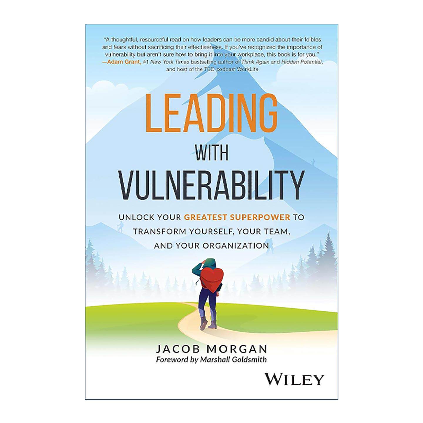 英文原版 Leading with Vulnerability 以脆弱为引领 释放你强大的超能力 重塑自我 团队与组织 精装 英文版 进口英语原版书籍