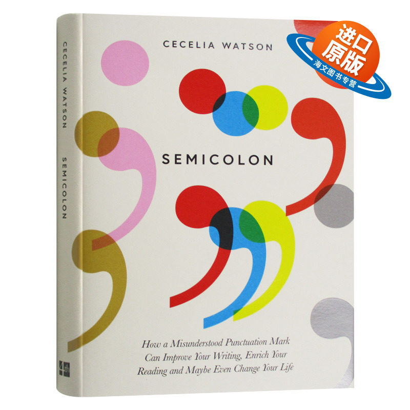 分号 被误解的标点符号如何提升你的写作 英文原版 Semicolon 英文版 进口原版英语工具书