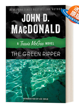 英文原版 The Green Ripper 麦基探案系列18 绿色开膛手 侦探悬疑小说 美国国家图书奖获得者John D. Macdonald 英文版 进口英语书