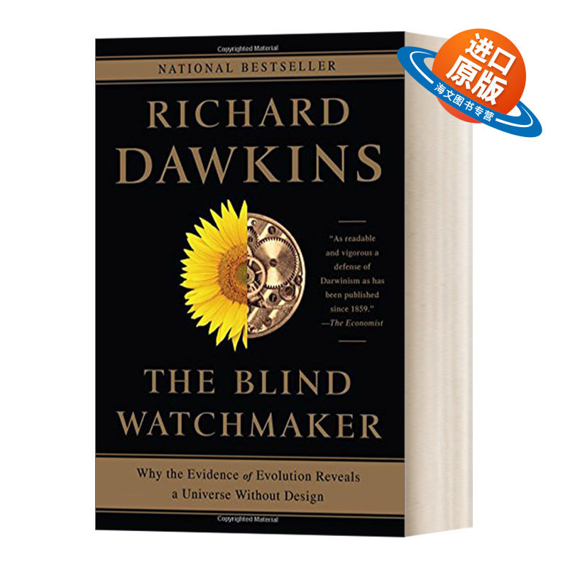 英文原版 The Blind Watchmaker 盲眼钟表匠 生命自然选择的秘密 理查德·道金斯 自私的基因同作者 英文版 进口英语原版书籍