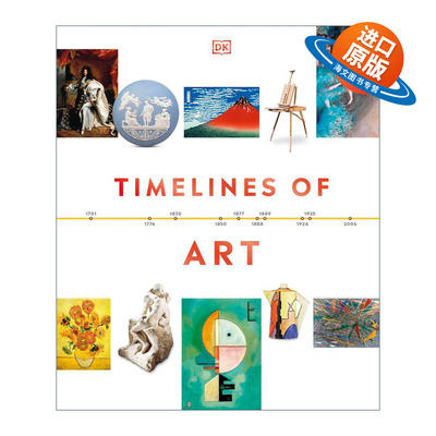英文原版 Timelines of Art 艺术发展时间轴 精装 英文版 进口英语原版书籍