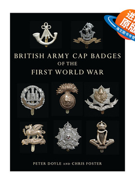 英文原版 British Army Cap Badges of the First World War 一战英国军帽徽章 历史艺术图册 英文版 进口英语原版书籍