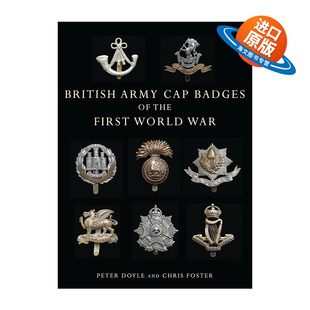 英文原版 British Army Cap Badges of the First World War 一战英国军帽徽章 历史艺术图册 英文版 进口英语原版书籍