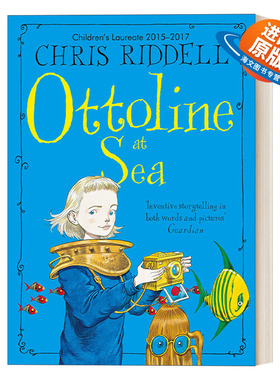 英文原版 Ottoline #3 Ottoline at Sea 小侦探欧杜琳3 英文版 进口英语原版书籍