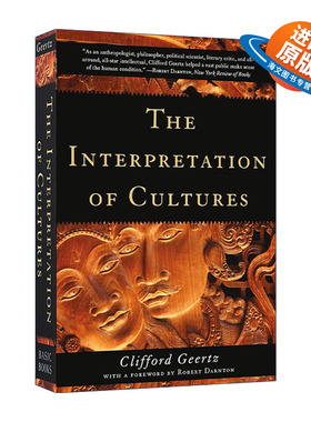 英文原版 The Interpretation of Cultures 文化的解释 克利福德·格尔茨 文化人类学研究论文精选集 英文版 进口英语原版书籍