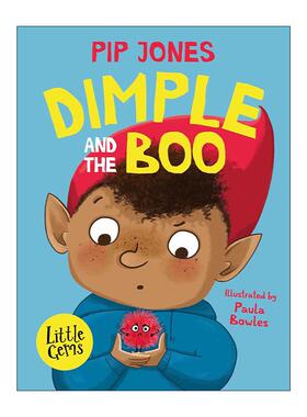 英文原版 Dimple and the Boo 丁普和小精灵 Pip Jones 儿童插画章节书 英文版 进口英语原版书籍