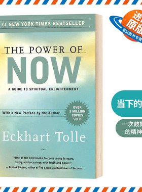 当下的力量 英文原版 The Power of Now 埃克哈特托利 Eckhart Tolle 励志成功激励畅销书 英文版进口原版英语书籍