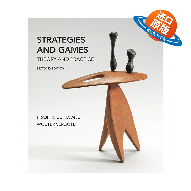 英文原版 Strategies and Games 策略与博弈 第二版 理论与实践 Prajit K. Dutta 精装 英文版 进口英语原版书籍