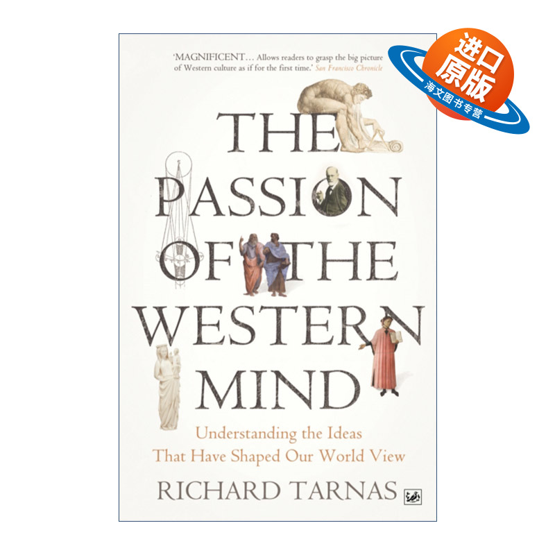 英文原版 The Passion of The Western Mind 西方思想史 理查德·塔纳斯 英文版 进口英语原版书籍