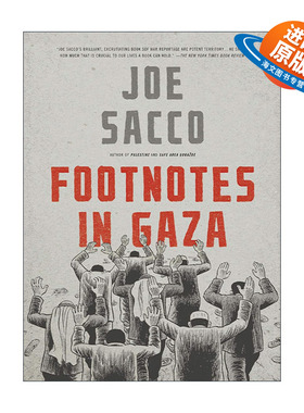 英文原版 Footnotes in Gaza 加沙印记 Joe Sacco战争纪实漫画 英文版 进口英语原版书籍