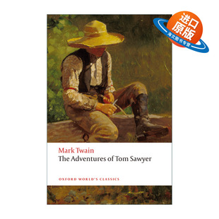 马克吐温 The Sawyer 英文原版 牛津世界经典 进口英语原版 英文版 Adventures 书籍 Tom 系列 汤姆·索亚历险记