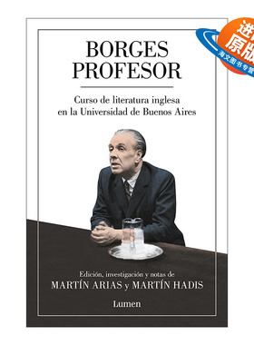 西班牙语原版 Borges profesor 博尔赫斯教授 英国文学课 西班牙语版 Jorge Luis Borges 进口原版书籍