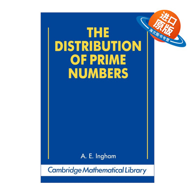 英文原版 The Distribution of Prime Numbers 素数分布 剑桥图书馆系列 英文版 进口英语原版书籍