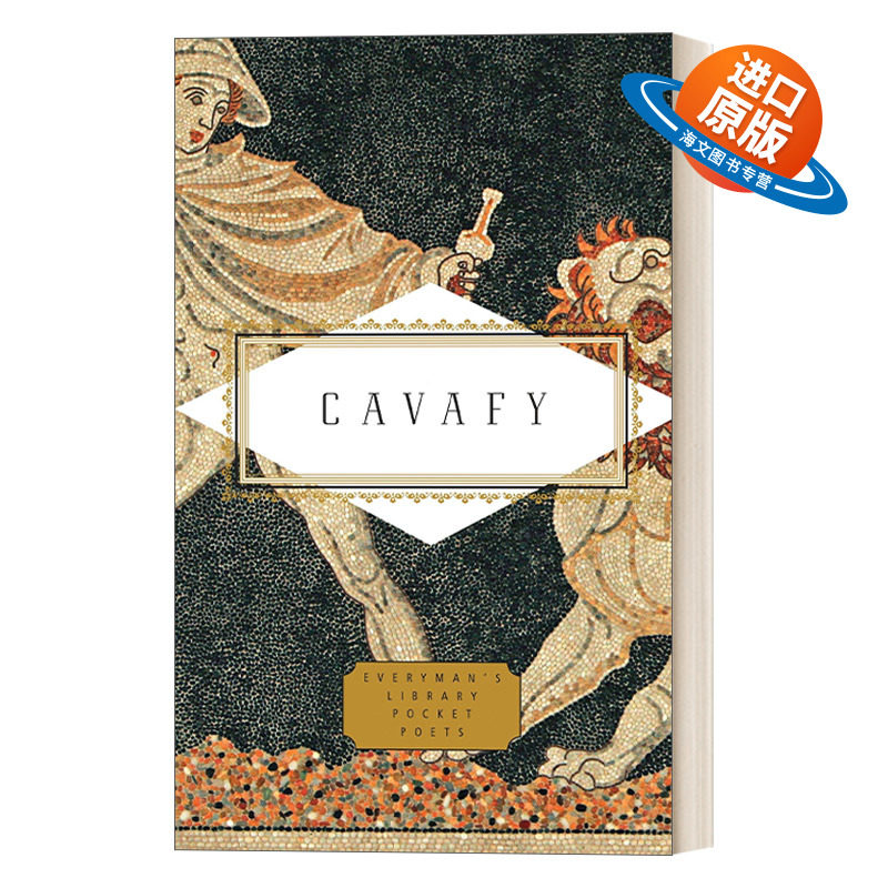 英文原版 Cavafy Poems Everyman's Library Pocket Poets Series 希腊现代诗人卡瓦菲斯诗选 人人图书馆精装收藏版 进口英语书籍