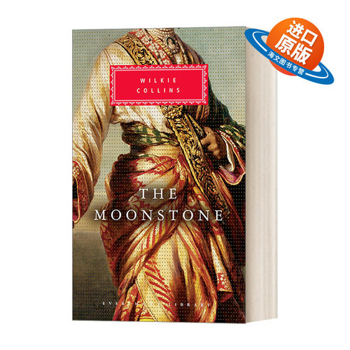 英文原版小说 The Moonstone 月亮宝石 威尔基·柯林斯 Everyman精装版 英文版 进口英语原版书籍