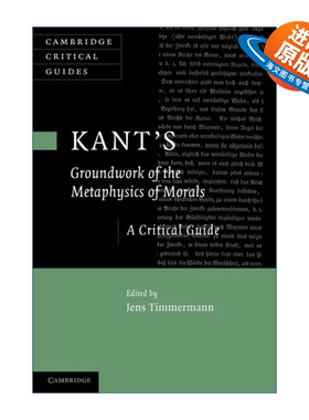 英文原版 Kant's 'Groundwork of the Metaphysics of Morals' 康德 道德形而上学奠基 剑桥批评导读系列 英文版 进口英语书籍