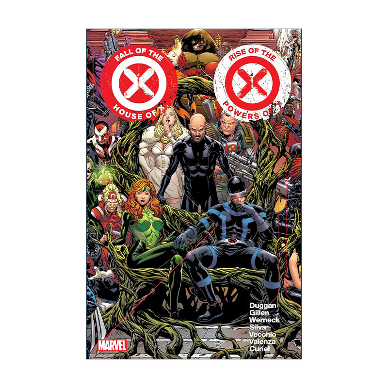 英文原版 Fall of the House of X-Rise of the Powers of X X家族的没落 X势力的崛起 X战警 漫威漫画 Gerry Duggan 英文版