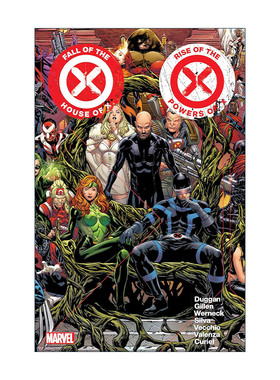 英文原版 Fall of the House of X-Rise of the Powers of X X家族的没落 X势力的崛起 X战警 漫威漫画 Gerry Duggan 英文版